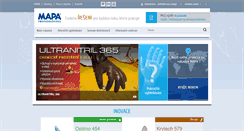 Desktop Screenshot of mapa-pro.cz