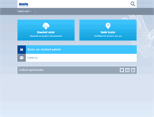 Tablet Screenshot of mapa-pro.cz